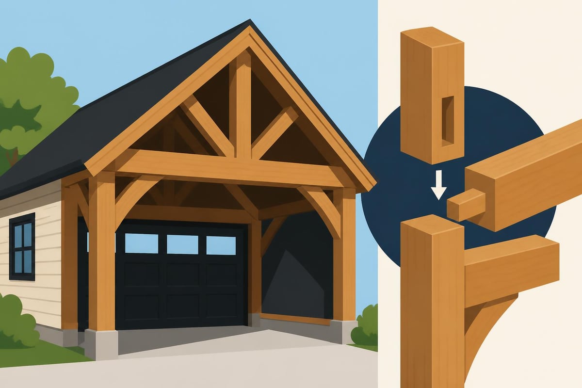 Traditional timber frame joinery