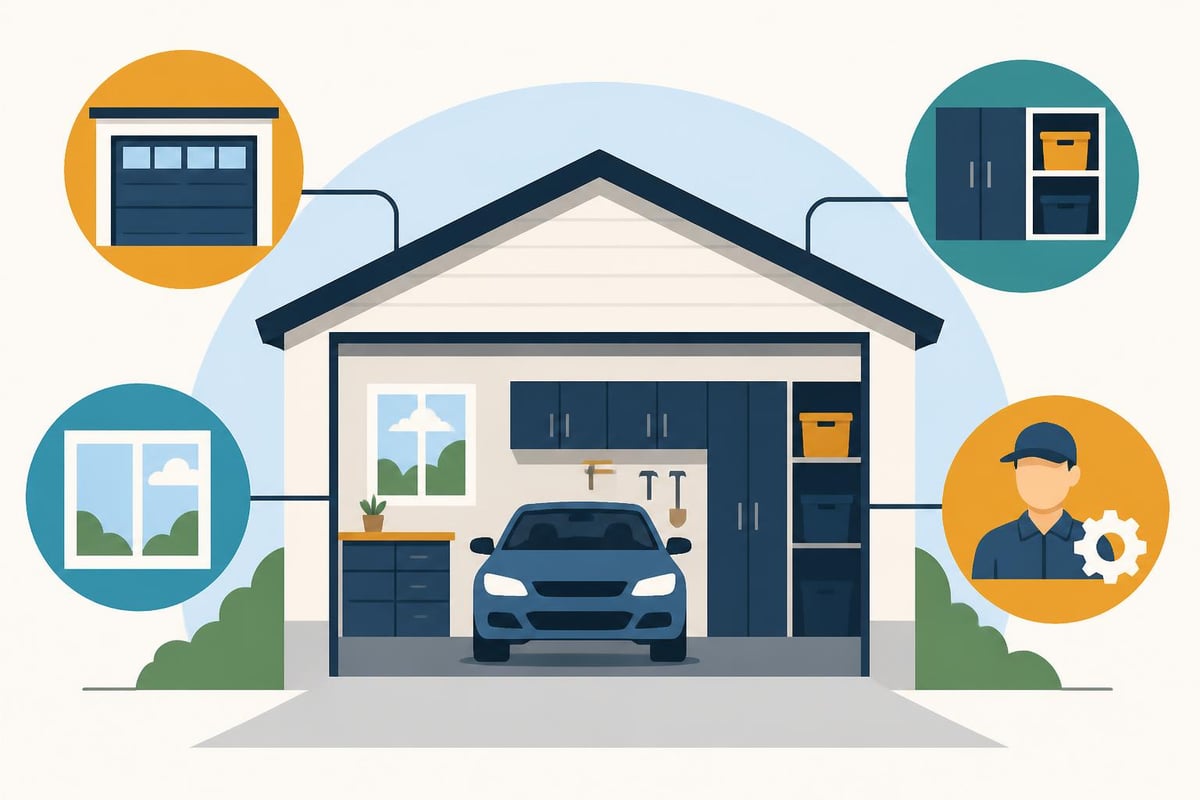 Garage customisation options