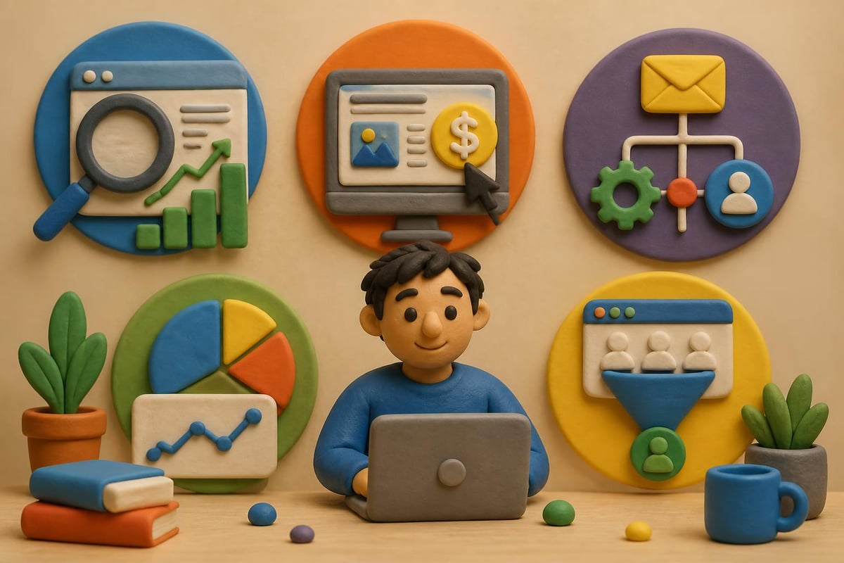 Digital marketing certification components
