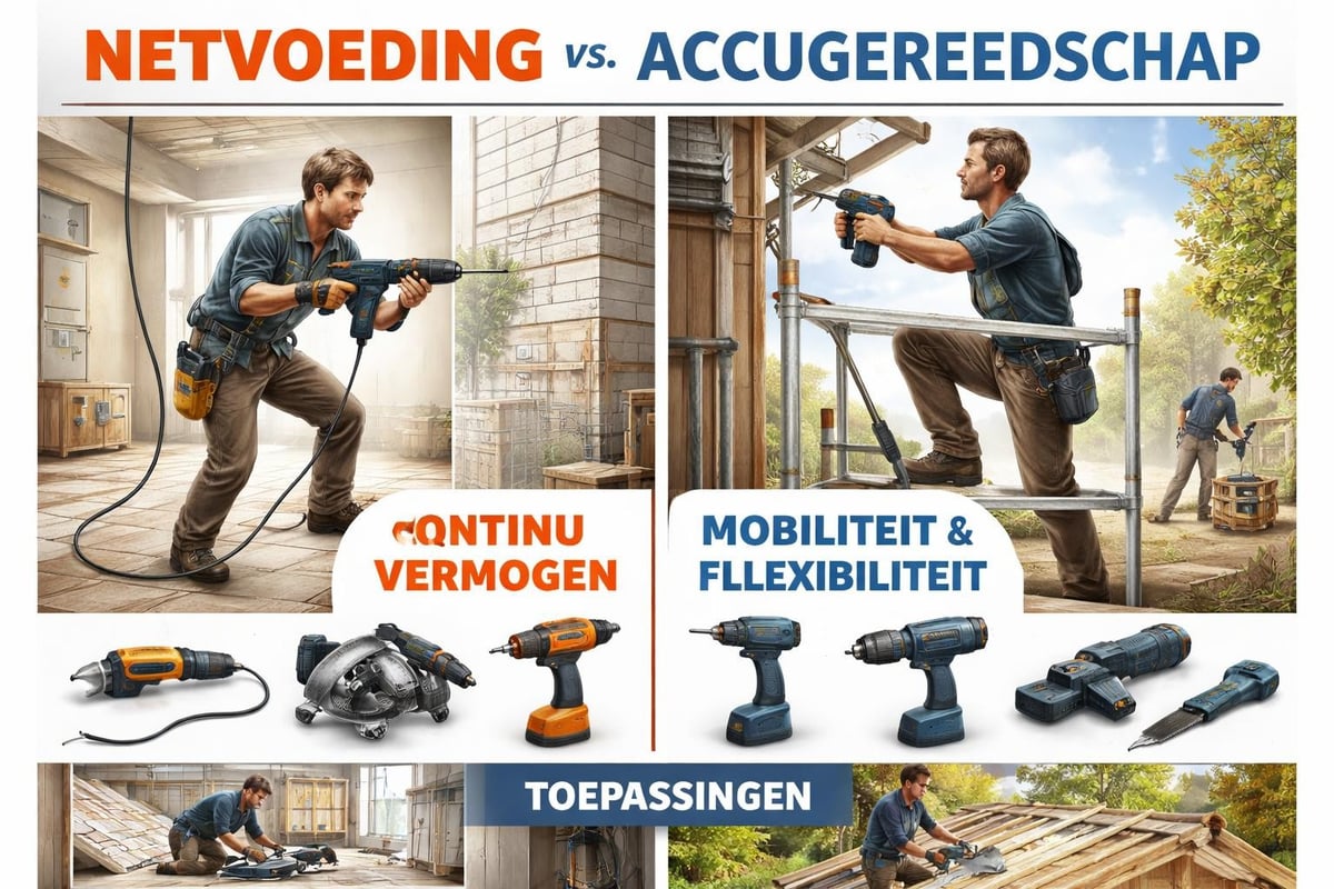 Accugereedschap voordelen