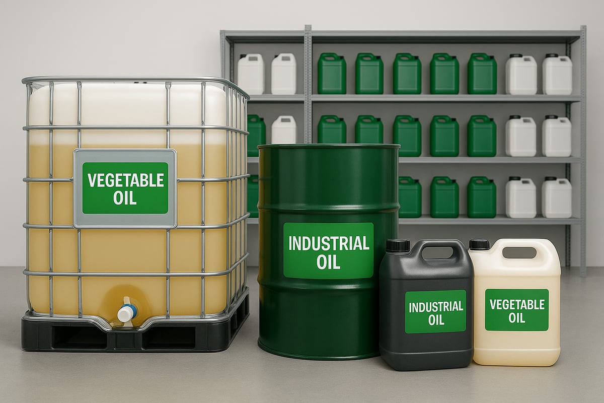 Soorten Olie Die Je In Bulk Kunt Kopen
