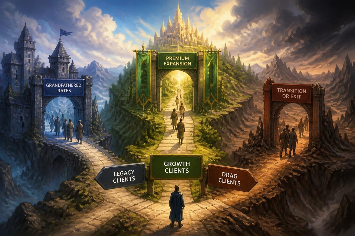 Client segmentation strategy