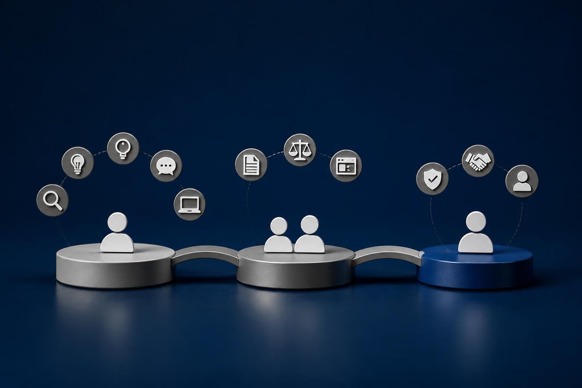B2B Buyer Journey digitale Touchpoints