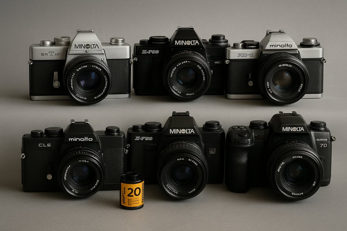 Top Minolta cameras reviewed: Standout models for every photographer