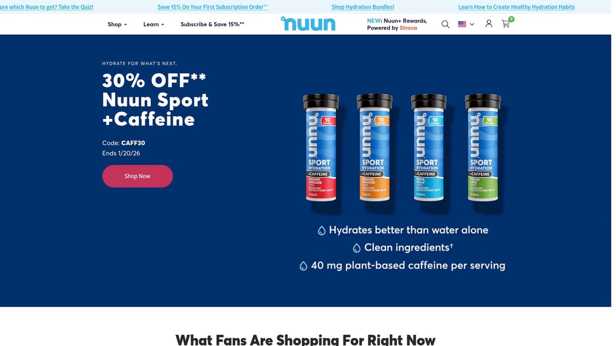 7 Essential Drink With Electrolytes No Sugar Options for 2026 - Nuun Sport Electrolyte Tablets
