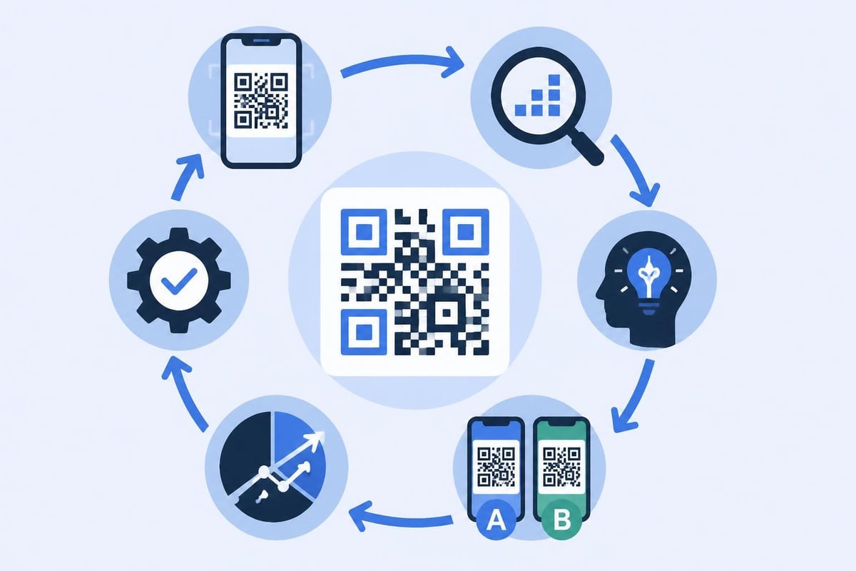 QR code optimization process