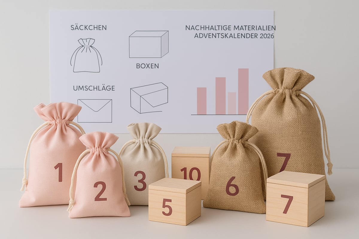 Adventskalender zum Befüllen: Trends & Tipps für 2026