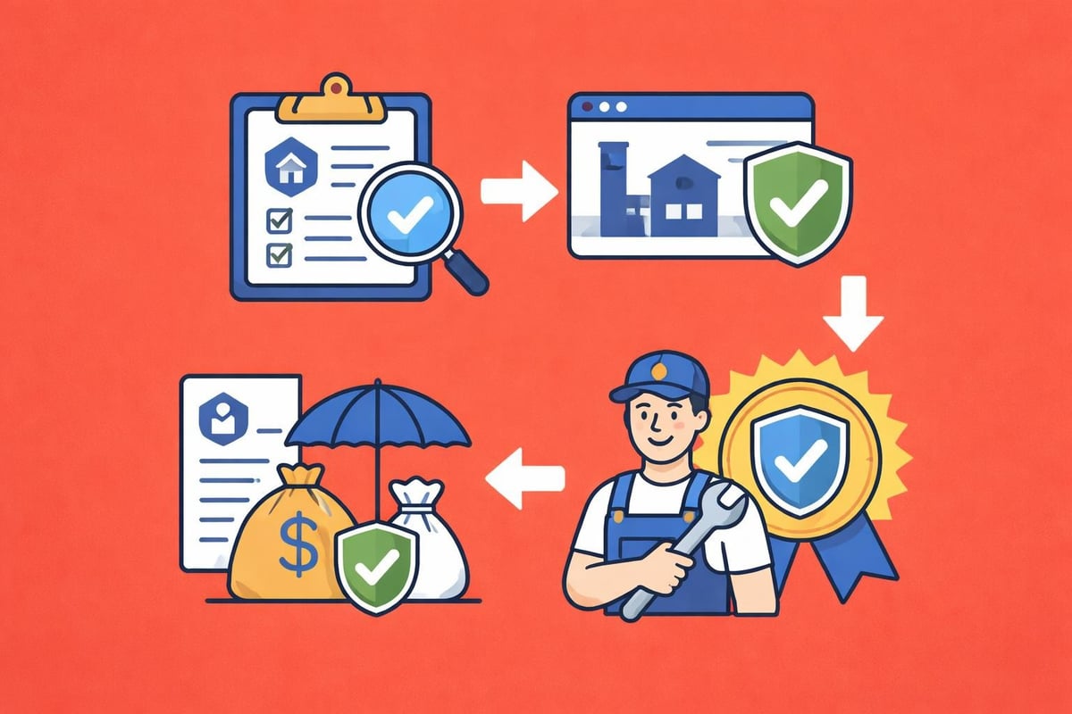 Contractor verification process