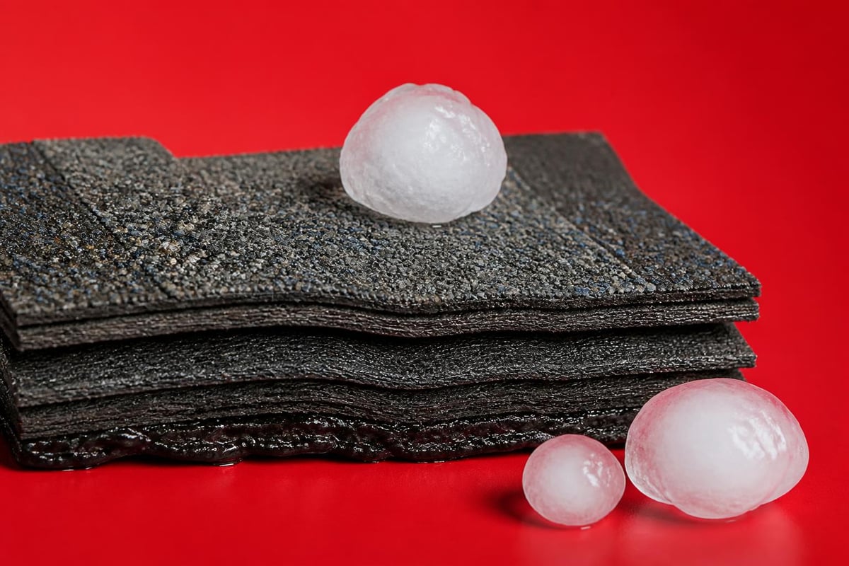 Impact-resistant shingle technology