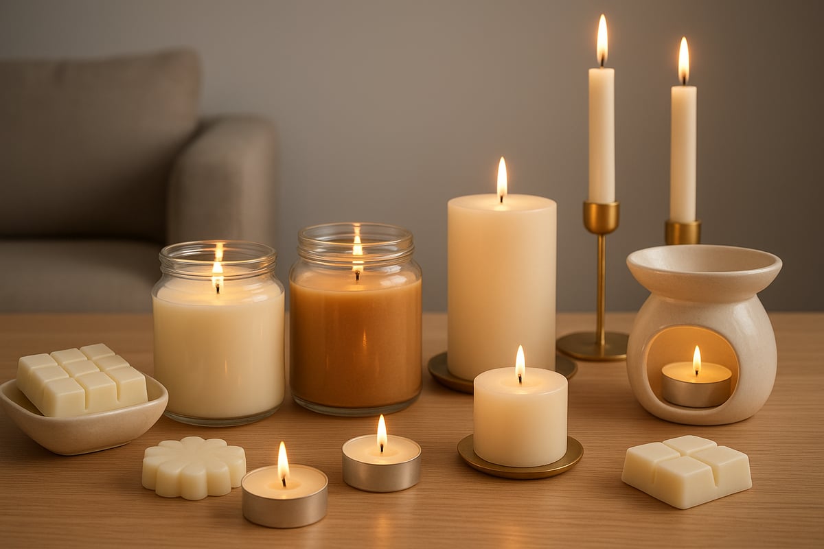 Candle Types and Choosing the Right One for Your Home