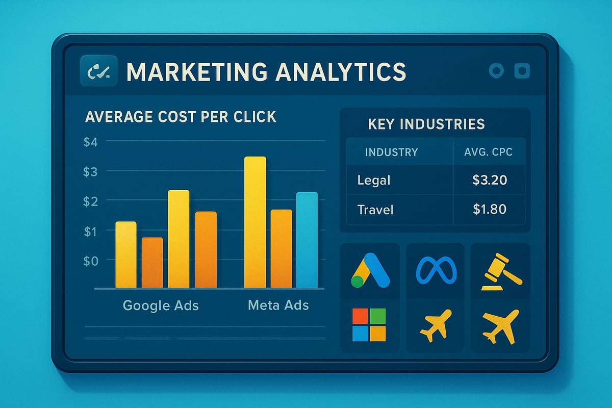 Average CPC Benchmarks by Platform and Industry