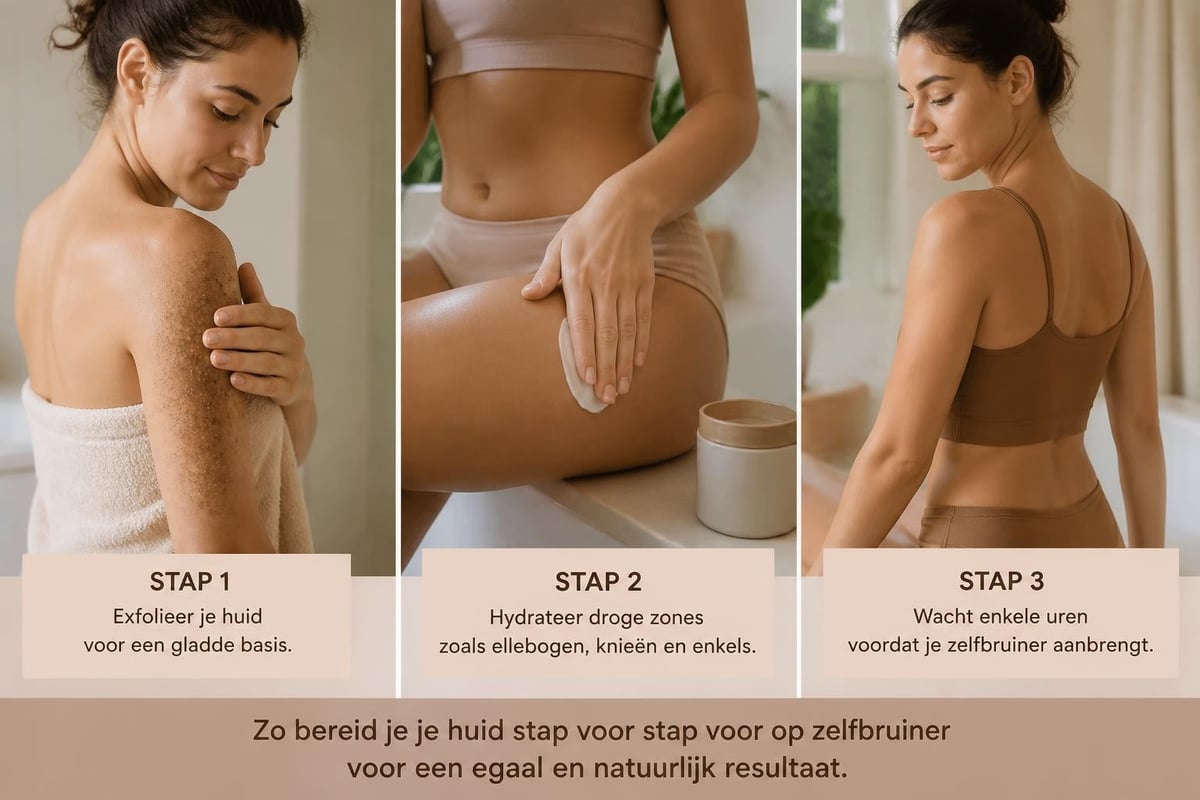 Zelfbruiner voorbereidingsstappen