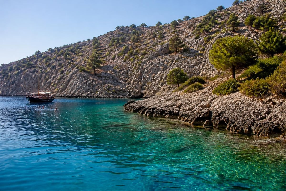Protected marine ecosystems around lesser-known Greek islands
