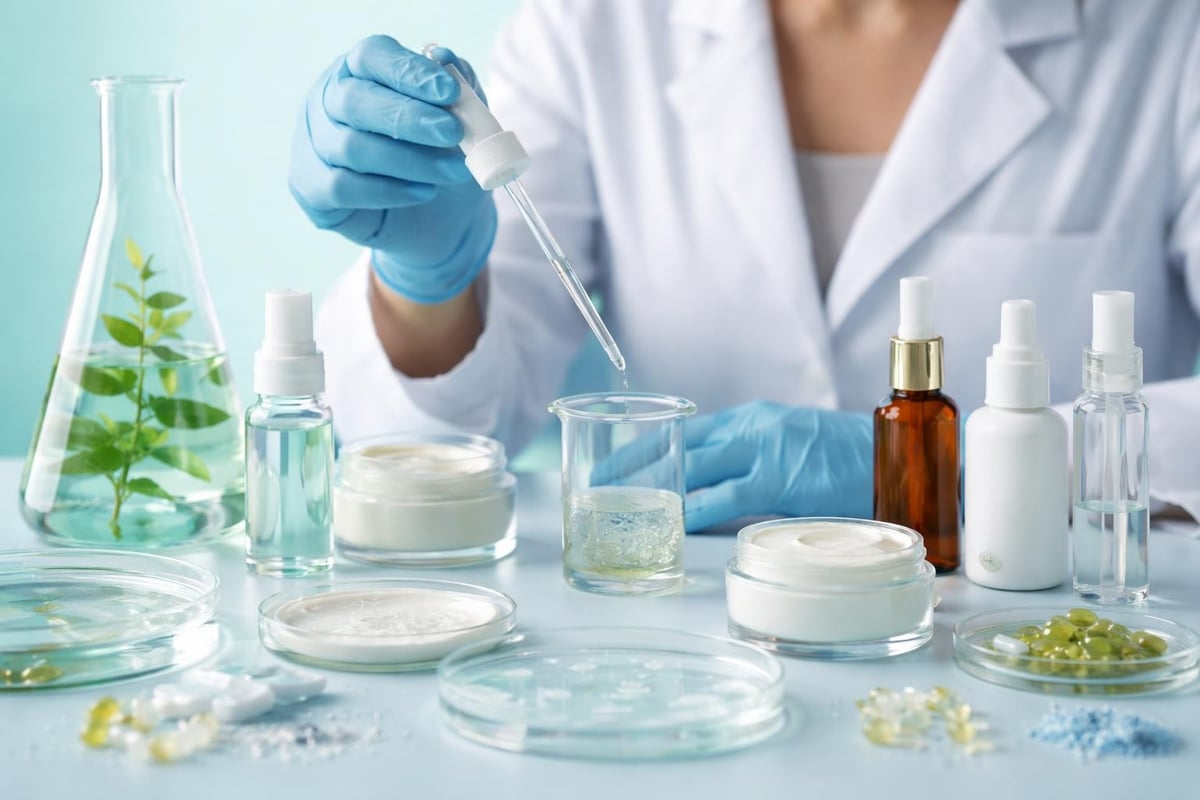 Professional skincare formulation development
