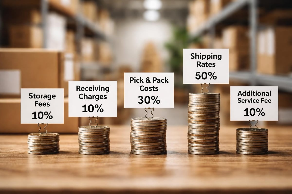 FedEx fulfillment cost components