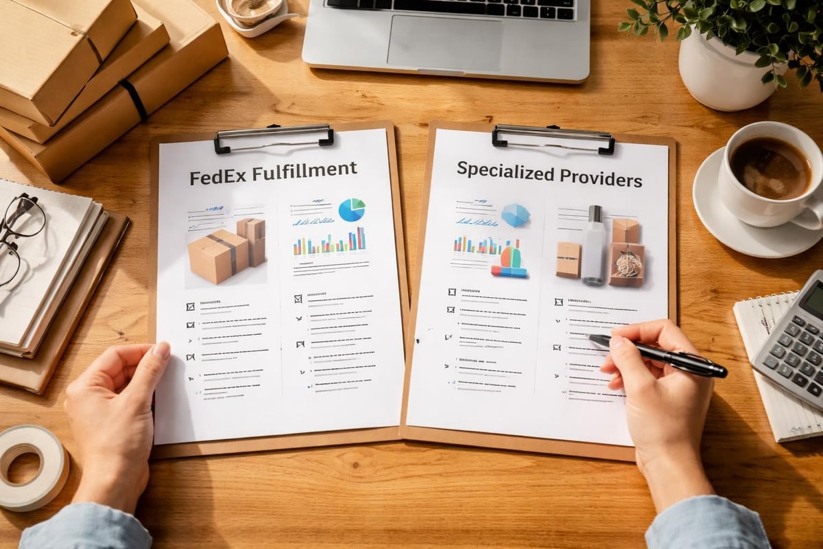 Fulfillment provider comparison