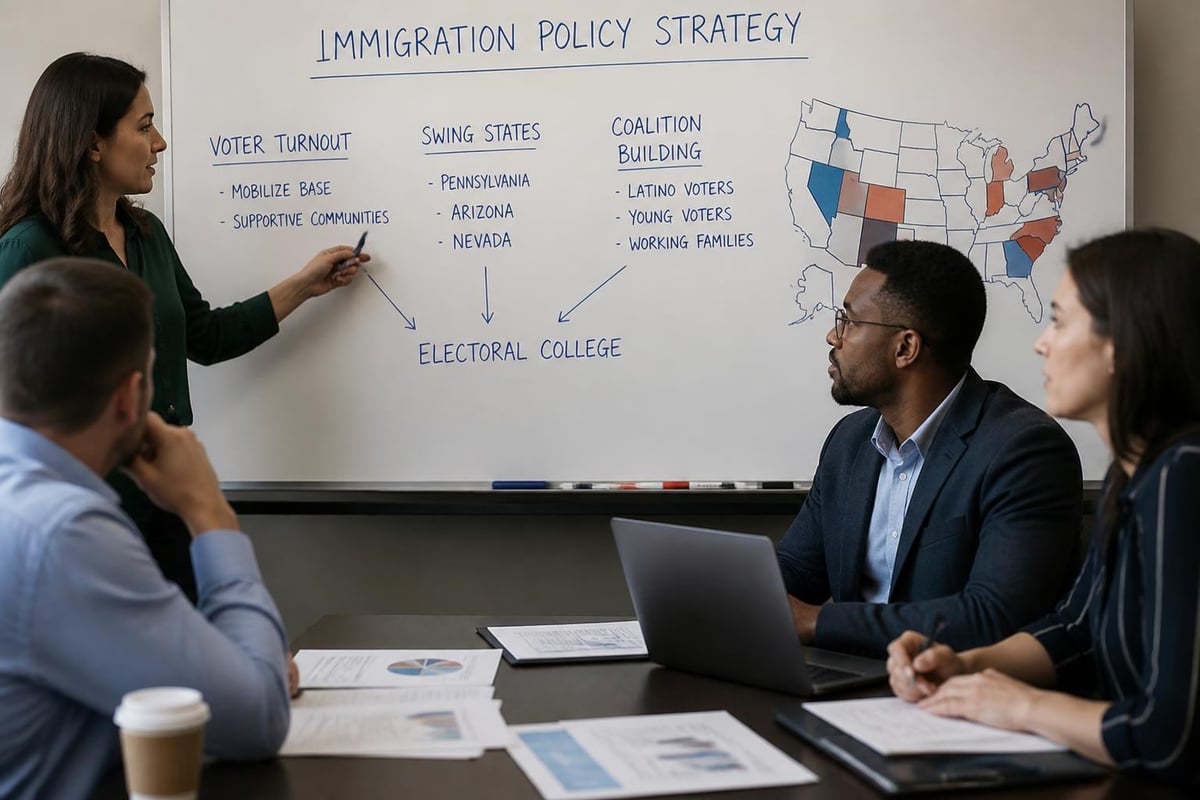Electoral strategy and immigration positions