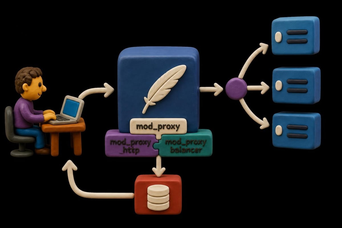 Apache proxy request flow