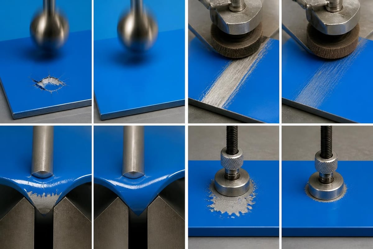 Abrasion resistance testing comparison