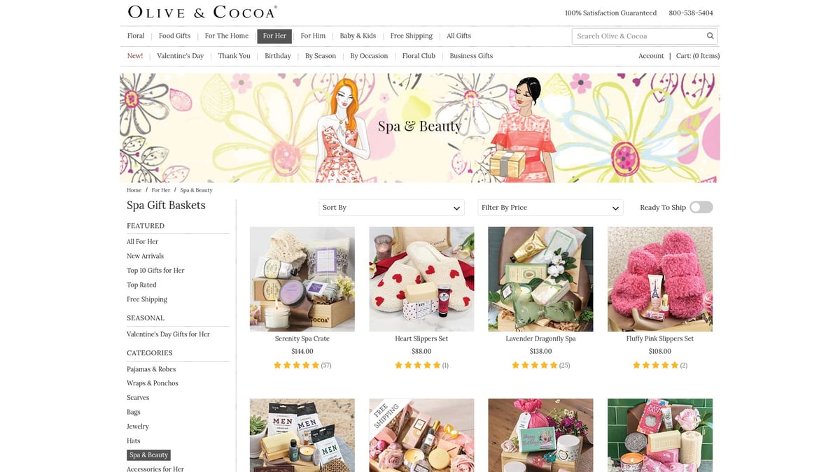 8 Thoughtful Care Gift Packages for Every Occasion 2026 - Olive & Cocoa Spa & Beauty Care Package