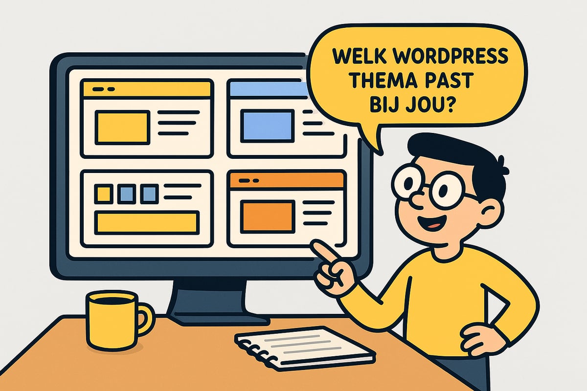 Stap 3: WordPress Thema Kiezen & Installeren