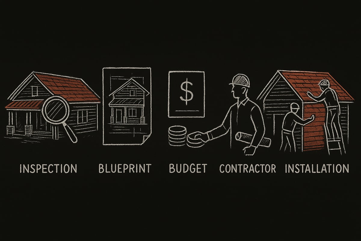 The Step-by-Step Exterior Renovation Process