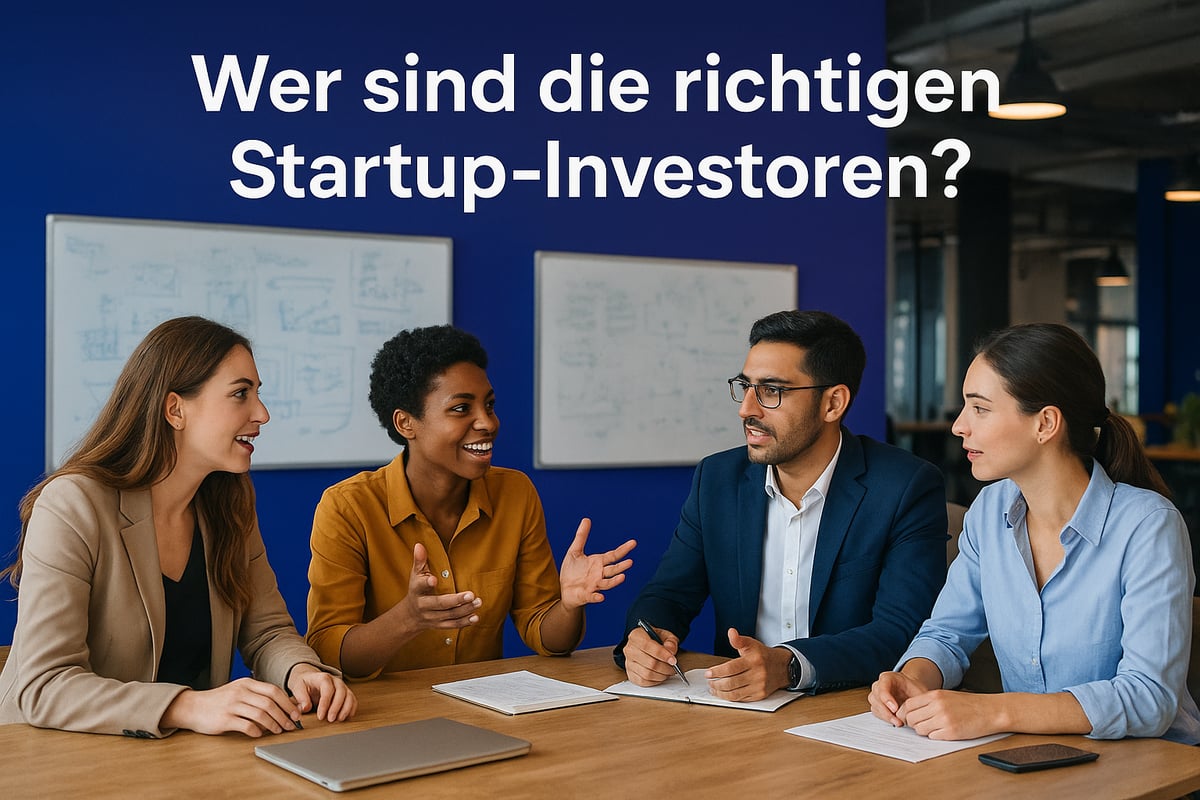 Startup-Investoren verstehen: Wer sind die richtigen Geldgeber?