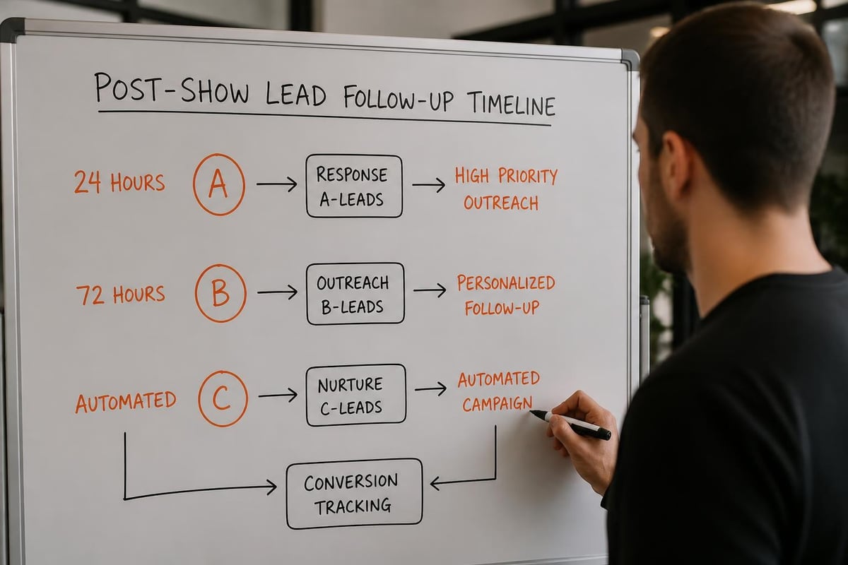 Capturing Leads at Trade Shows: Expert B2B Strategies Lead follow-up timeline