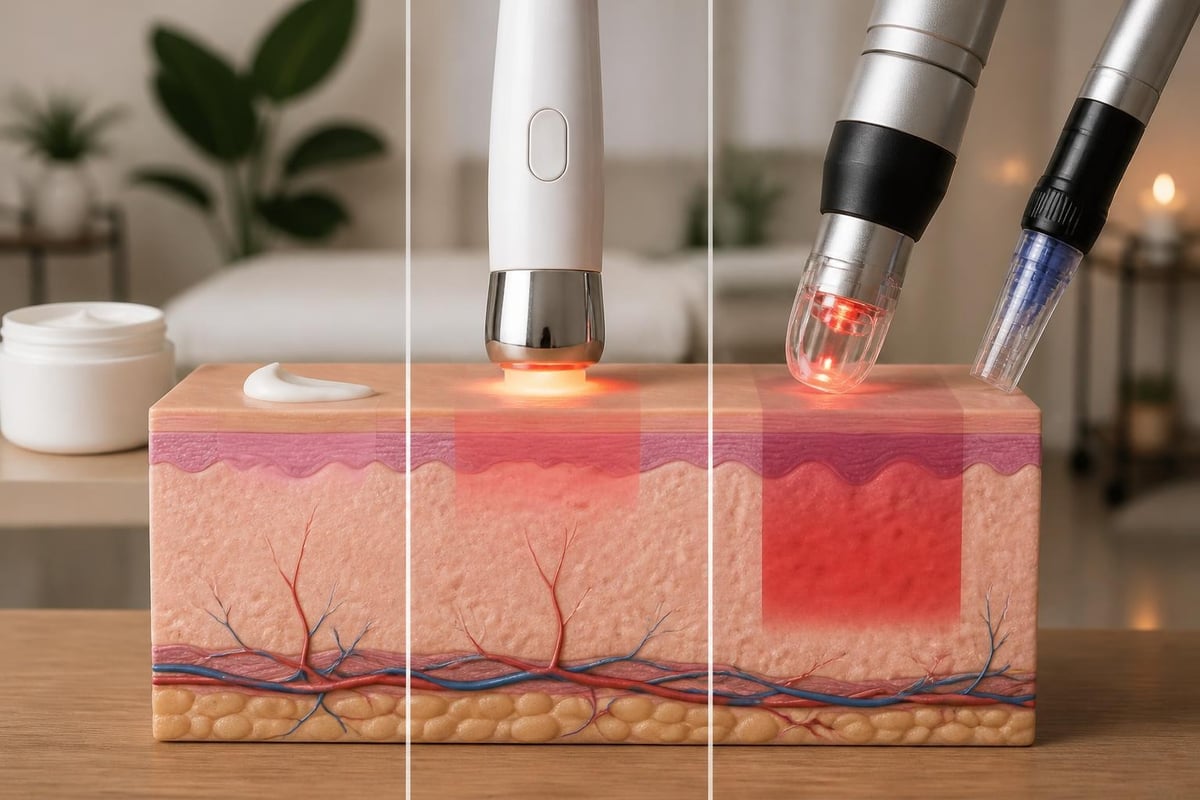 Professional vs at-home treatments