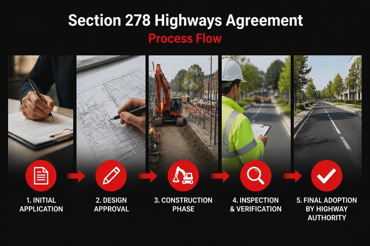 Section 278 agreement workflow