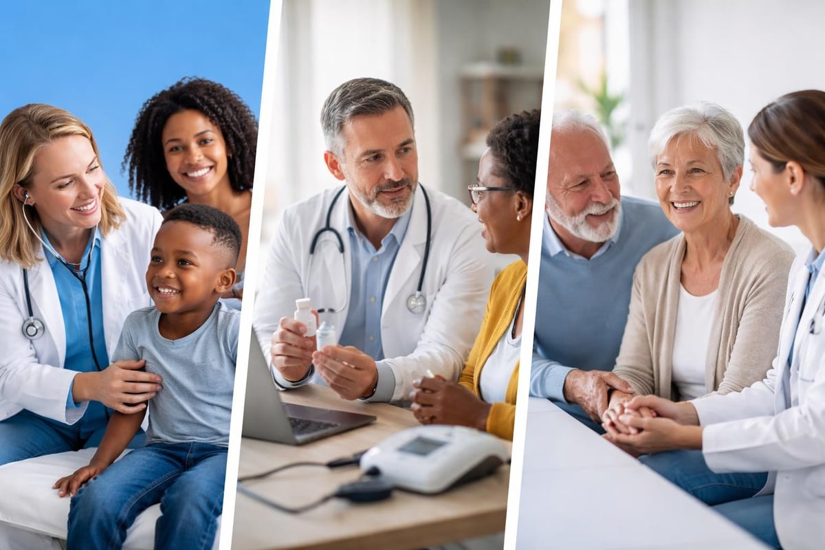 Comprehensive primary care across life stages