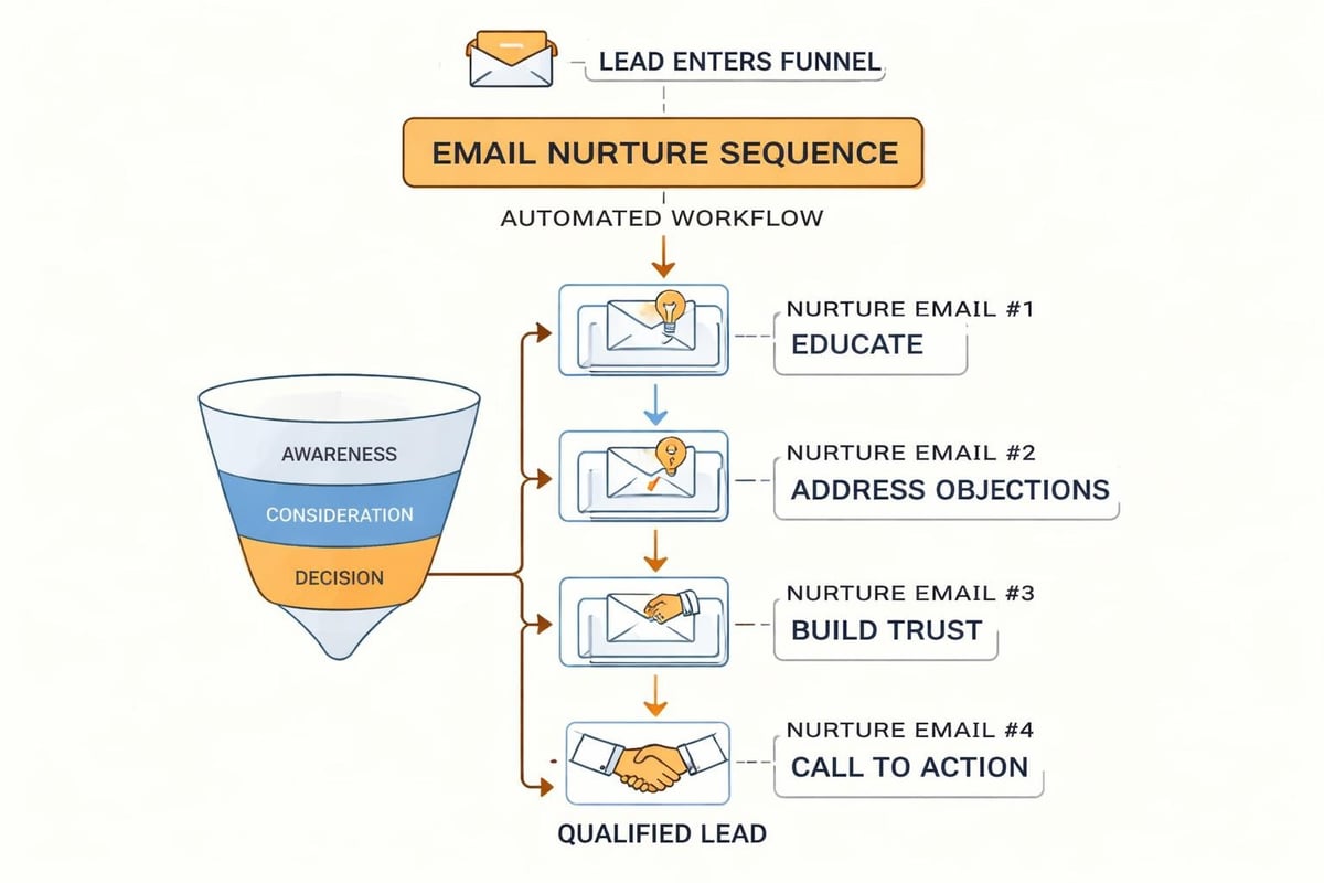 Middle funnel nurture sequence