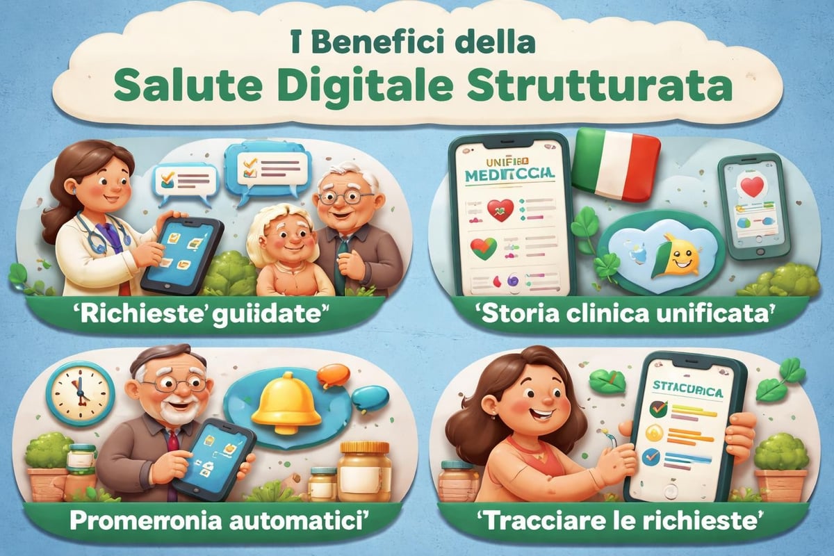 Vantaggi sanità digitale organizzata