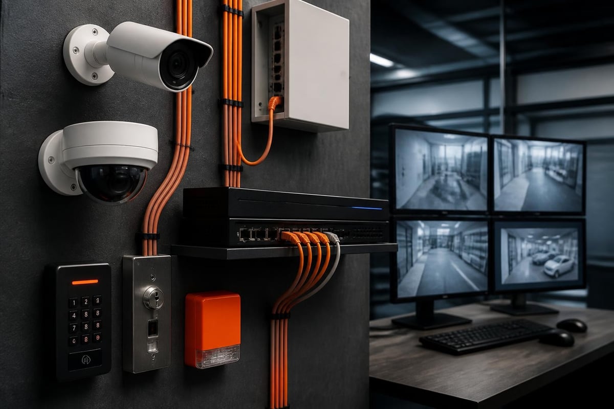 CCTV system components