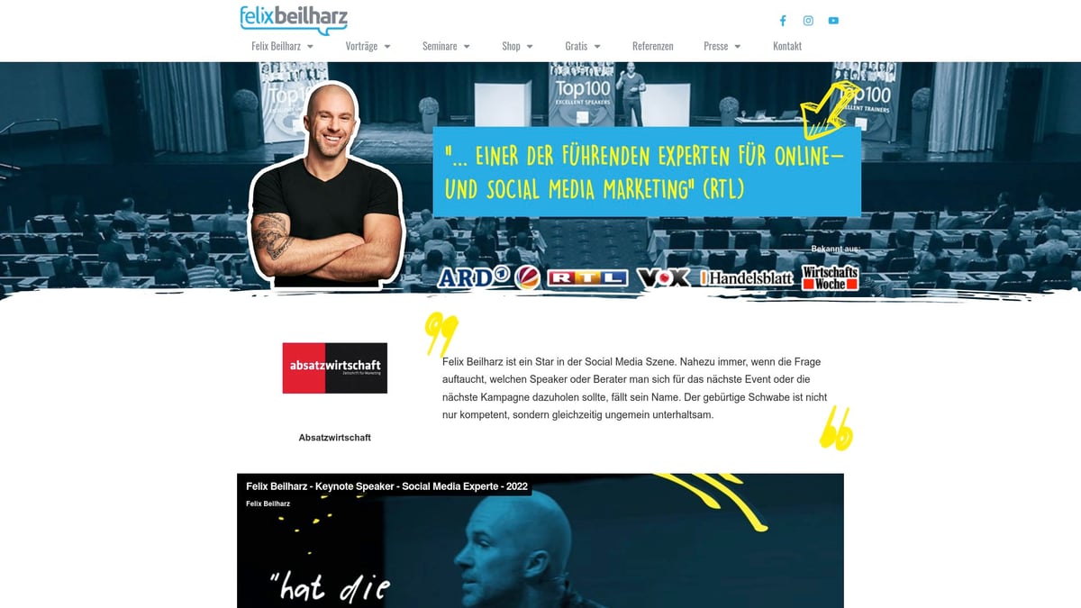 9 Essential Top Marketing Coaches in Germany for 2025 Success - Felix Beilharz