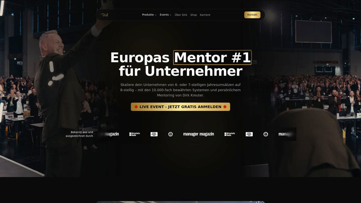 9 Essential Top Marketing Coaches in Germany for 2025 Success - Dirk Kreuter – Vertriebsoffensive