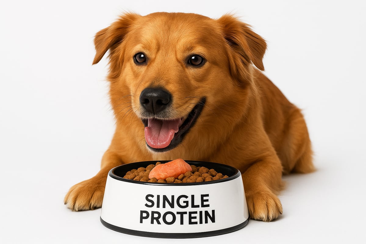Hälsofördelar med single protein-hundfoder