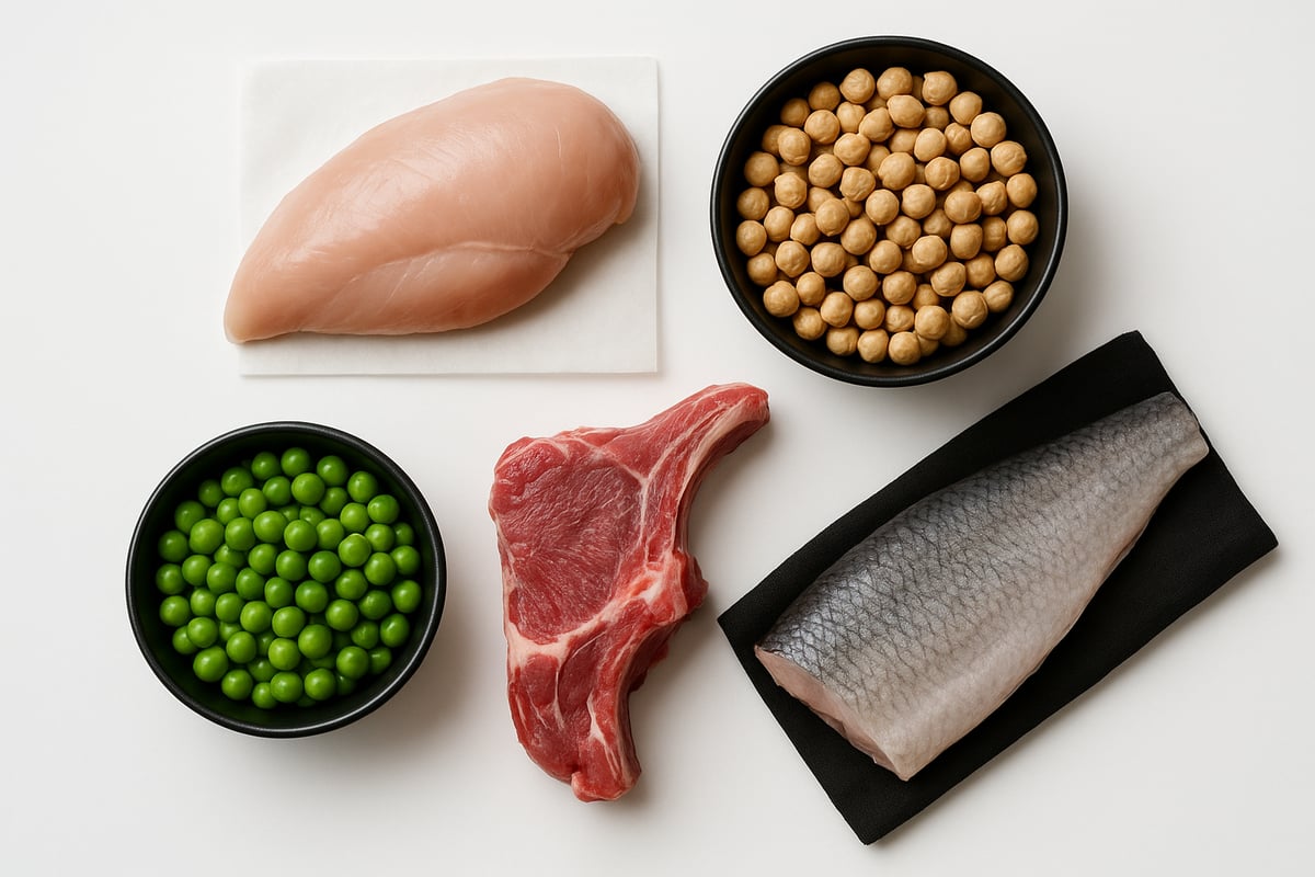 De bästa proteinkällorna för single protein-hundfoder