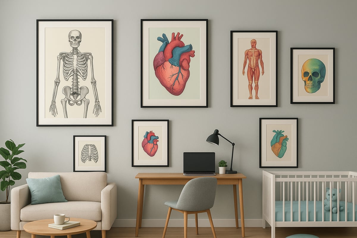 How to Choose the Right Anatomy Poster for Your Space