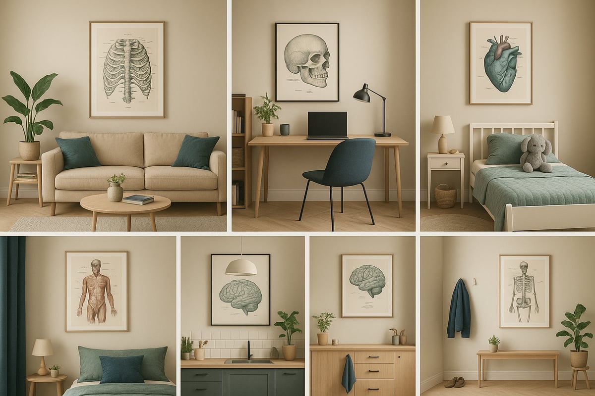 7 Inspiring Ways to Use Poster Anatomy in Decor 2025