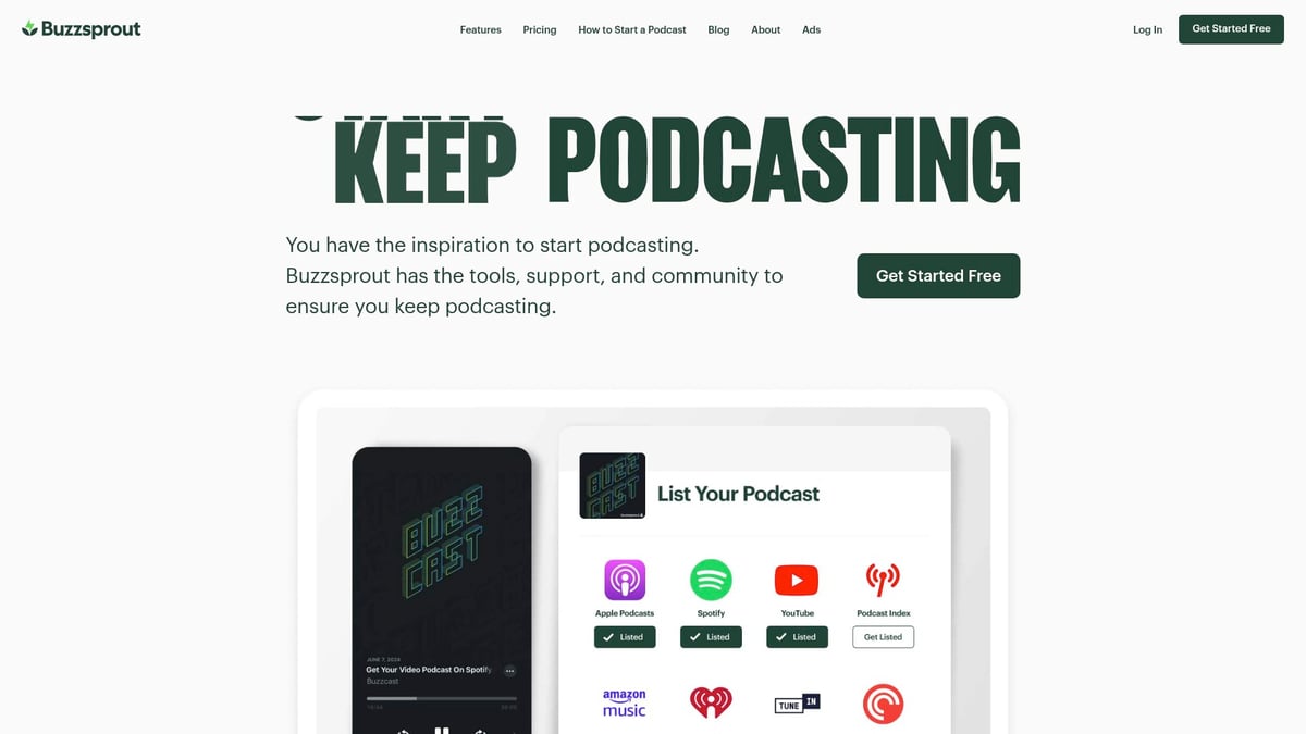 7 Top Podcast Web Hosting Platforms to Try in 2026 - Buzzsprout
