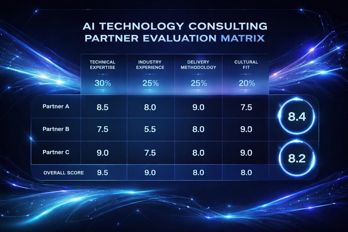 Consultant selection criteria