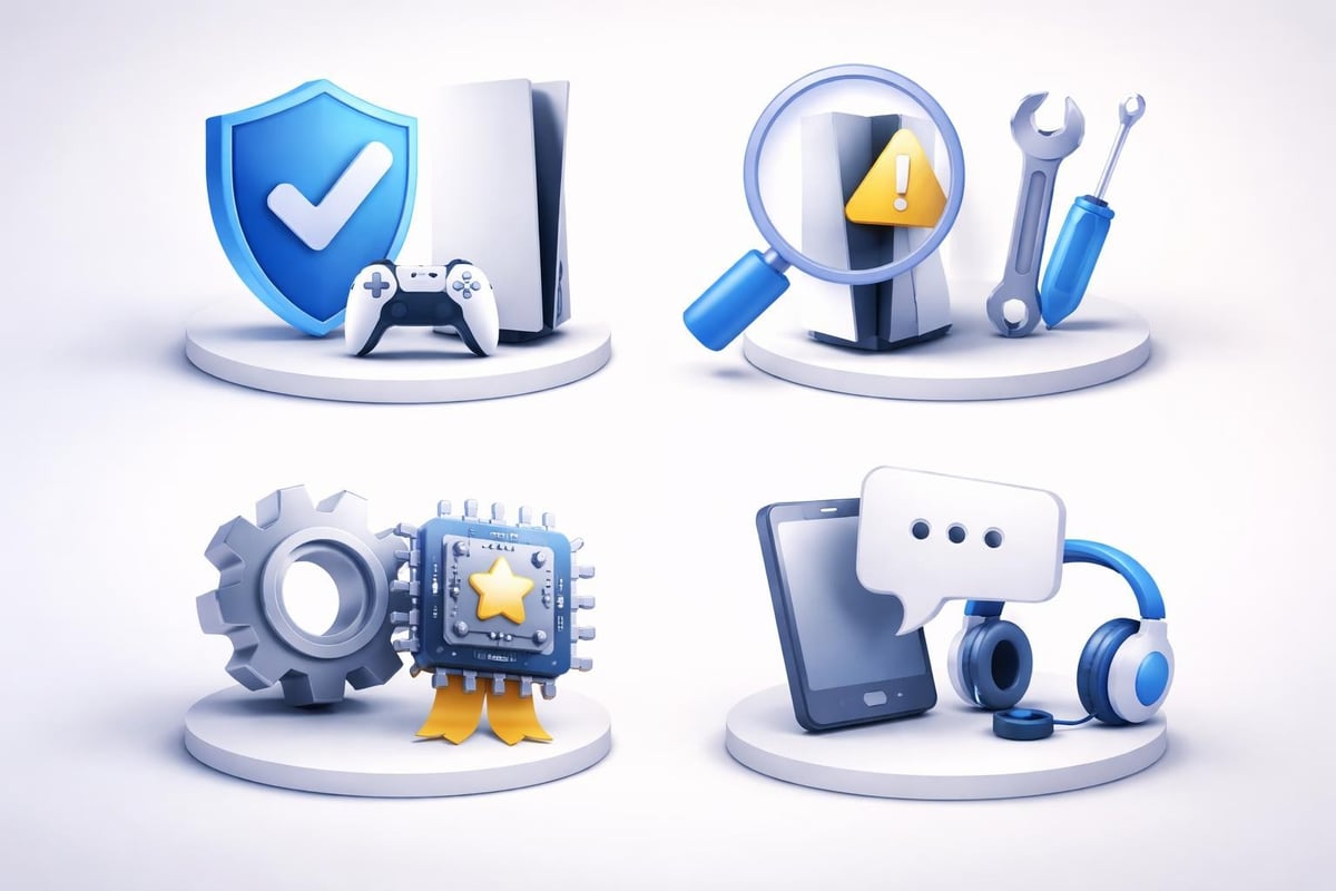 PS5 repair evaluation checklist