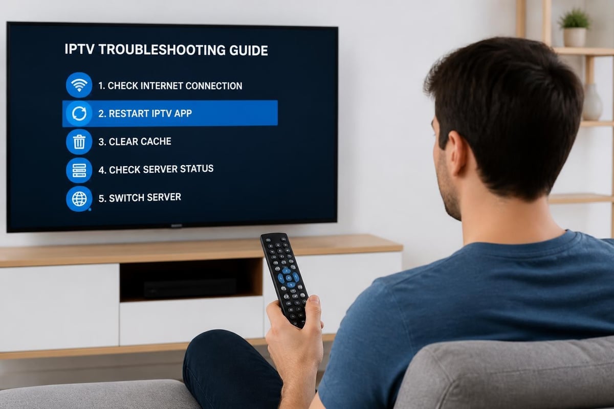 IPTV troubleshooting workflow