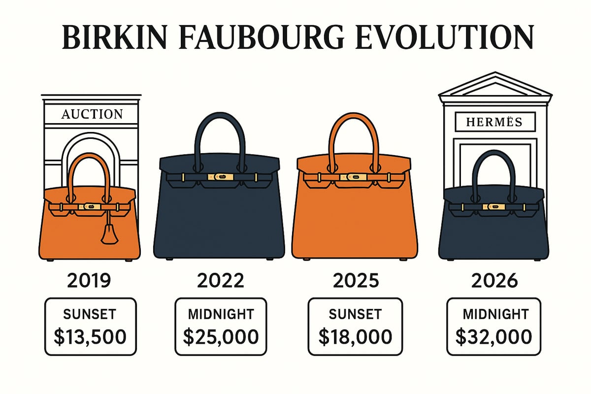 Birkin Faubourg Price Evolution: 2019–2026