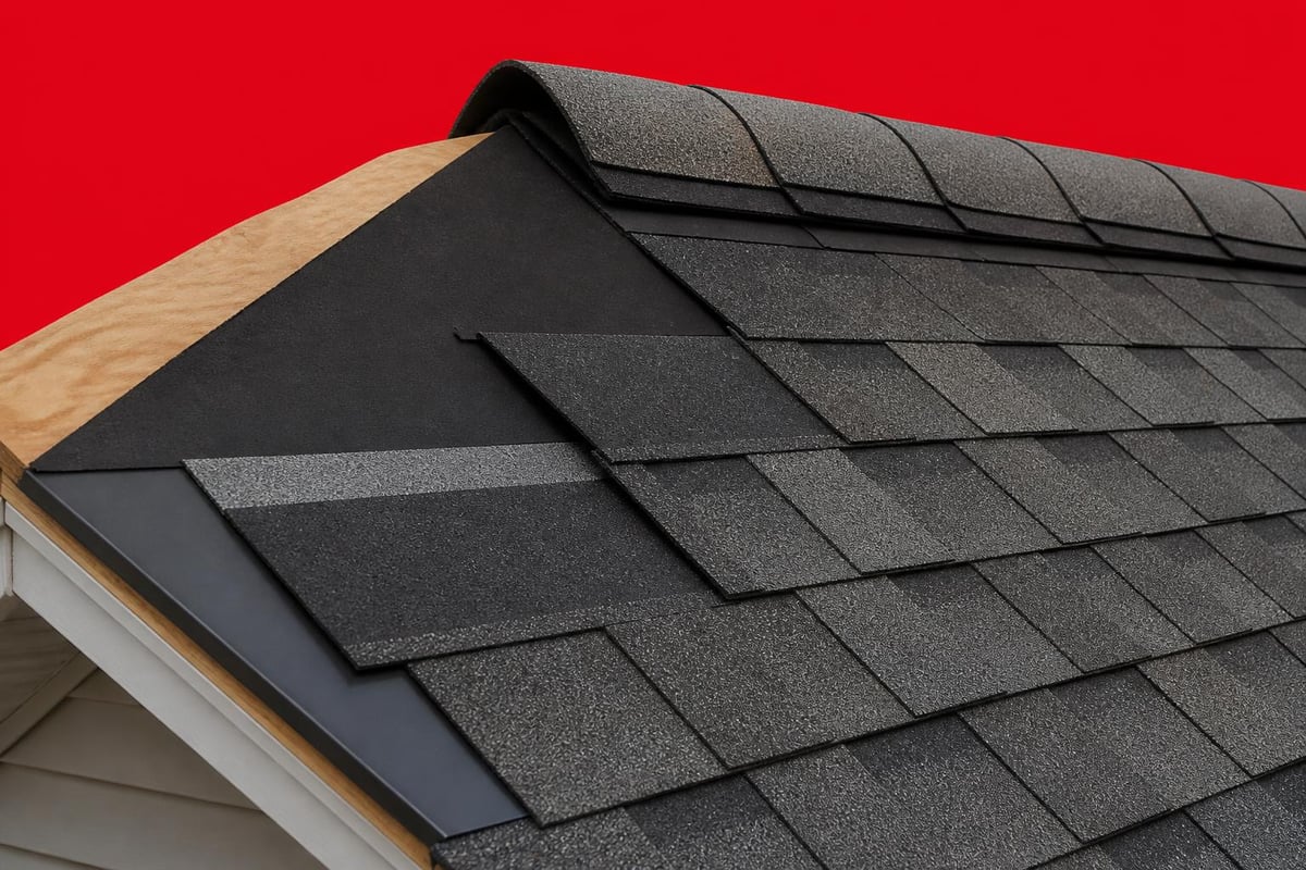 Roof shingle protection layers