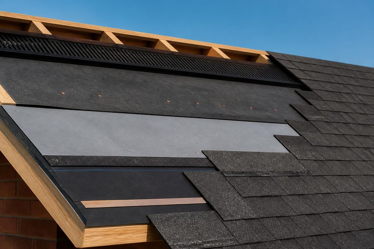 Roof installation components
