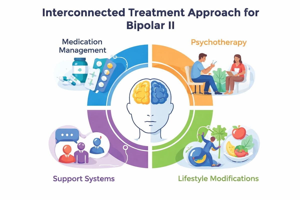 Bipolar II treatment components