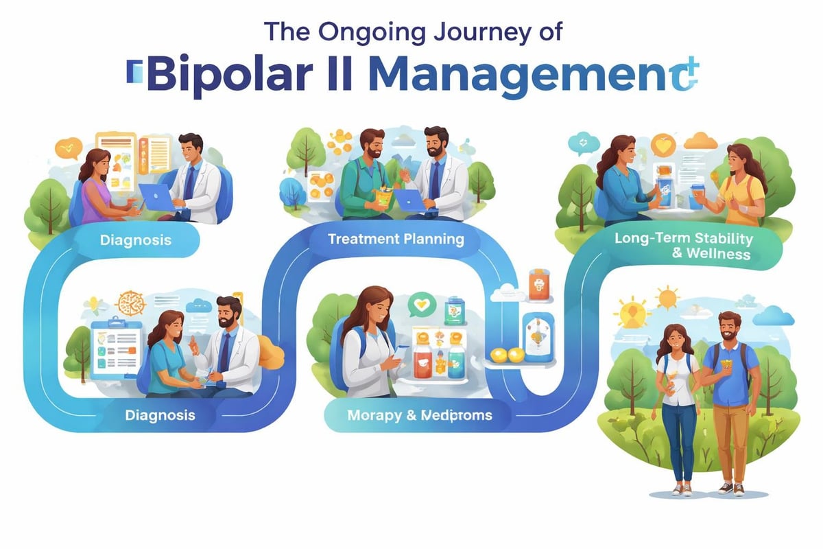 Recovery path for bipolar II