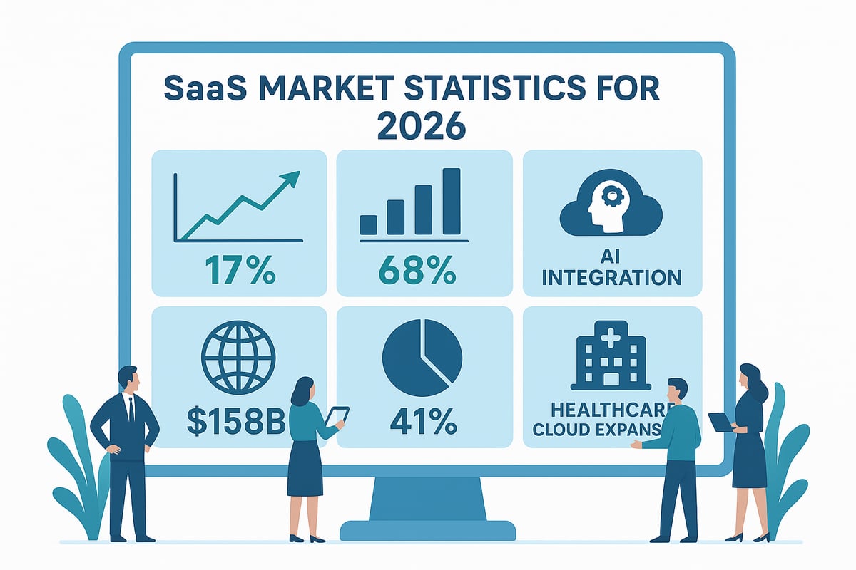 7 Essential SaaS Market Statistics To Know In 2026